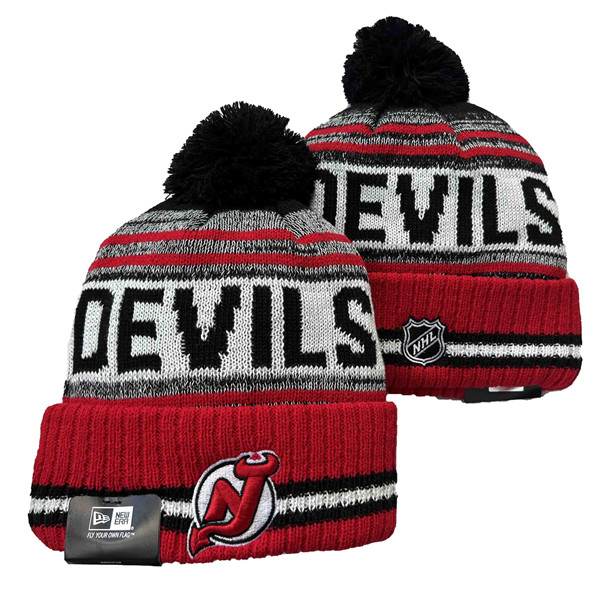 New Jersey Devils Knit Hats 003
